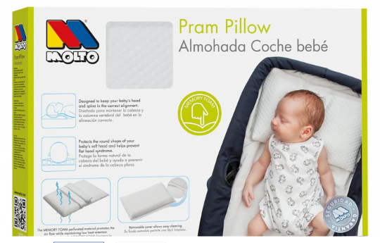 almohada memory foam carrefour