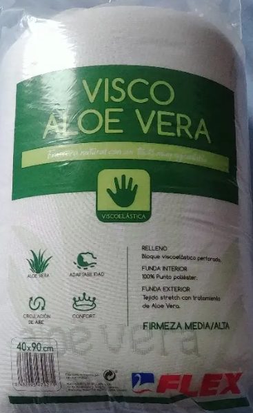 almohada aloe vera