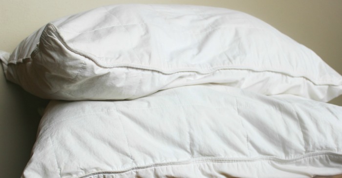 revisa el estado de tu almohada