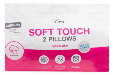 almohada soft touch